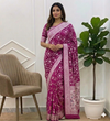 Banarasi katan Soft Silk Saree With Beautiful Color