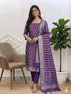 New Arrival Banarasi Soft Semi Silk Suits – Shop Ethnic Wear Online