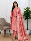 Grab Now Premium Banarasi Soft Semi Silk 3 Pcs Suit Collection