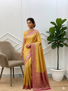 Banarasi Tanchhui Soft Silk Saree With Self Design