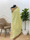 Banarasi Soft Silk Saree With Self Jacquard Design
