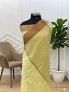 Banarasi Soft Silk Saree With Self Jacquard Design
