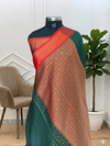 Banarasi Semi Silk Saree With Very Beautiful Contrast Color