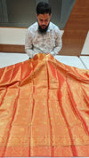 Banarasi Tanchhui Silk Saree With All Over Design