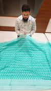 Banarasi Soft Cotton Silk Saree With Beautiful Design