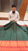 Banarasi Semi Silk Saree With Very Beautiful Contrast Color