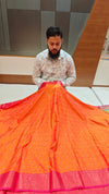 Banarasi Soft Silk Saree With Multi Small Booti Color
