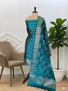Banarasi Semi Silk Suits for Women - Shop Latest Designs