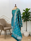 Banarasi Semi Silk Suits for Women - Shop Latest Designs