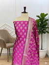 Best Banarasi Soft Rani Color Silk Suits Online in India – Trending Collection