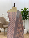 Rose Pink Banarasi Cotton Silk Suits for Women Wear