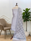 Best Quality Banarasi Cotton Silk Suits With White Color