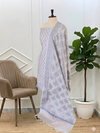 Best Quality Banarasi Cotton Silk Suits With White Color