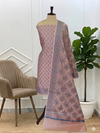 Rose Pink Banarasi Cotton Silk Suits for Women Wear