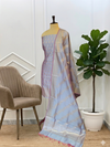 Designer Banarasi Semi Soft Silk Wedding Wear Suits
