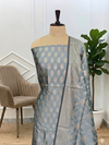 Heritage Inspired Banarasi Semi Soft Silk Suit with Fine Detailing