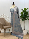 Banarasi Soft Silk Suit with Elegant Meena Work Design