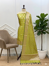 Designer Banarasi Semi Soft Silk Suit with Beautiful Meena