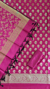 Best Banarasi Soft Rani Color Silk Suits Online in India – Trending Collection