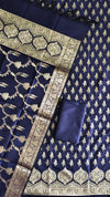 Stylish Party Wear Banarasi Soft Semi Silk 3 Pcs Suit