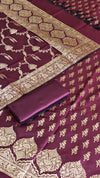Designer Festive Banarasi Simi Soft Silk 3 Pcs Suit