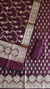 Designer Festive Banarasi Simi Soft Silk 3 Pcs Suit