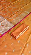 Classic Traditional Banarasi Semi Silk 3 Pcs Suit