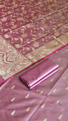 Elegant Banarasi Soft Semi Silk 3 Pcs Suit with Premium Finish