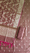 Trendy Ethnic Banarasi Semi Soft Silk 3 Pcs Suit