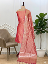 Grab Now Premium Banarasi Soft Semi Silk 3 Pcs Suit Collection