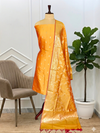 Classic Traditional Banarasi Semi Silk 3 Pcs Suit