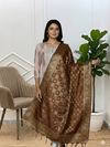 Banarasi Silk Dupatta With All Over Design