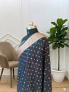 Banarasi Cotton Soft Silk Beautiful Small Booti Design Saree