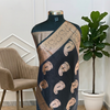 Banarasi Cotton Soft Silk Beautiful Small Booti Design Saree