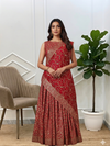 Bridal Stone Work Kimkhab Silk Banarasi Gharara