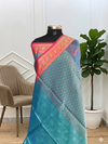 Banarasi Tanchhui All Over Jaal Design Silk Saree