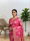 Banarasi Cotton Soft Silk Saree with Boota Design