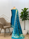 Banarasi Semi Silk Suit With Beautiful Color