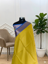 Banarasi Tanchhui Silk Saree With Beautiful Yellow Color