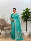 Banarasi Soft Cotton Silk Saree With Beautiful Design