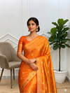 Banarasi Tanchhui Silk Saree With All Over Design