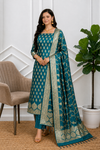 Heritage Weaves: Exquisite Banarasi Soft Semi Silk 3 Pcs Suits