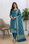Banarasi Semi Silk Suits for Women - Shop Latest Designs