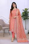 Traditional Banarasi Semi Soft Silk Ethnic Suits for Ladies
